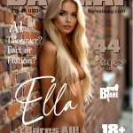 digital glamour magazine artistic cover style photography
